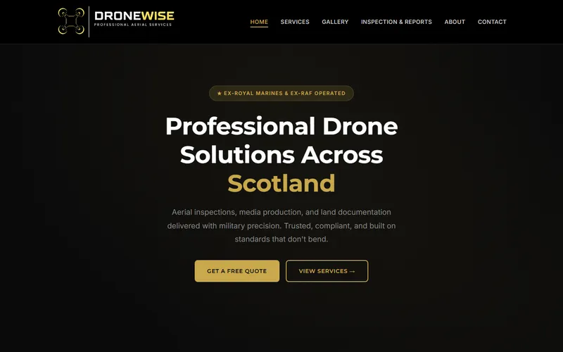 Drone Wise Website