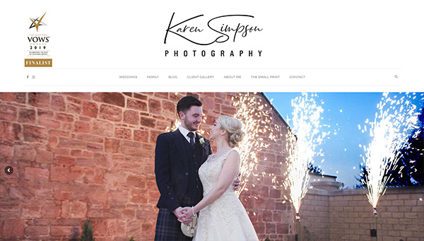 Karen Simpson Photography Website