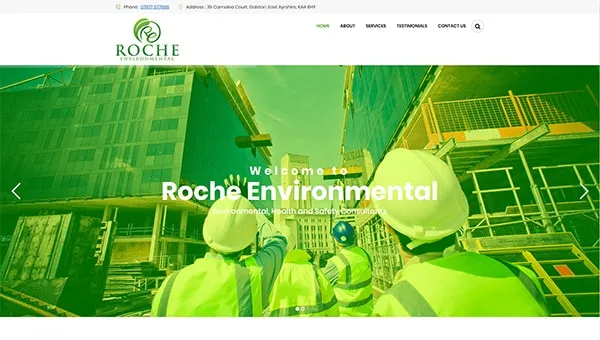 Roche Environmental Website